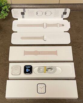 ⭐️Apple Watch Series 7 45mm Starlight Alu Star Sp Band GPS⭐️ - 3