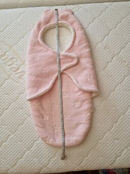 Ružová zavinovačka s kapucňou - 3