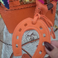 Nová luxusná kabelka Hermes Kelly Mysore Orange - 3
