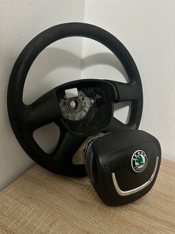 VOLANT + AIRBAG OCTAVIA 2 FACELIFT - 3