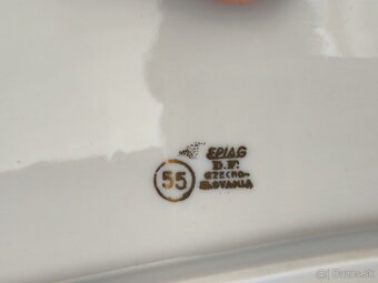 Jedálenský servis • Ryby • porcelán - 3