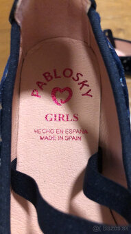 Pablosky - detské balerínky/poltopanky - 3