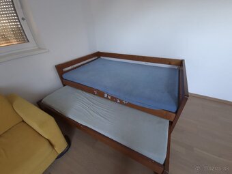 Detská vyvýšená posteľ s výsuvným lôžkom - 3