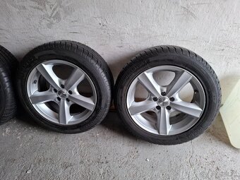 Alu 5x100 r16 zimne pneumatiky 205/55 r16 - 3