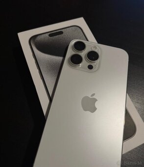 iPhone 15 Pro Max, White Titanium - 3