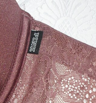 Victorias secret samodrziaca pink podprsenka - 3