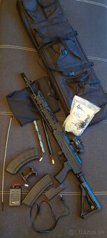 Ak-74 Tactical CM 0.76 Celokov plus výbava - 3