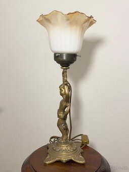 Stolova brondzova lampa - 3
