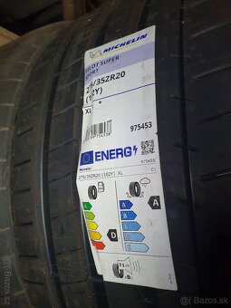 Predám nové let.pneu. Michelin PSS 245/40+275/35 R20 - 3