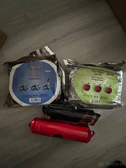 Vodna fajka - 2x pouzita + naplne - 3