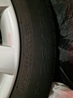 5x112r17 Letné pneu 215/55R17 - 3
