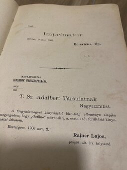 Historická katolícka kniha - Goffineho Poučná kniha (1908) - 3