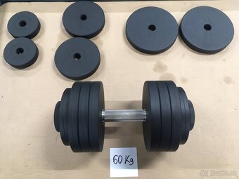 Strongman nakladacie jednoručky - činky - až 72,5kg max. - 3