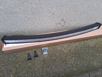 Led rampa 729W - 130cm Zaoblená - 3 radová Homologizovaná - 3