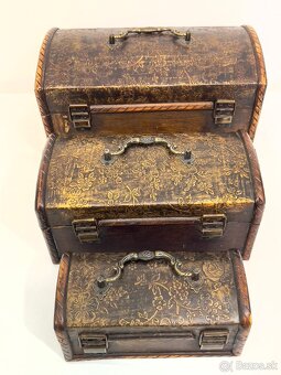 Drevene kufríky - 3