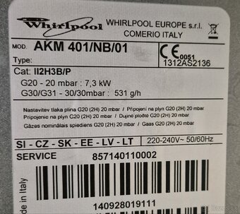 Plynová varná doska Whirpool - 3