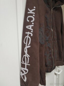 Travis Scott Reverse Dog Zip Up Hoodie - 3