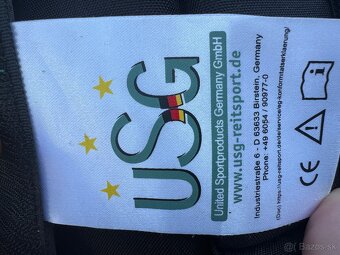 Jazdecká bezpečnostná vesta USG - 3