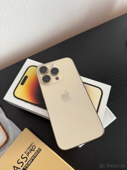 Predám IPhone 14 PRO GOLD, 128gb - 3