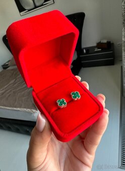 Zlate nausnice Van Cleef & Arpels 585 14k - 3