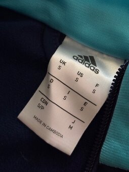 Mikina ADIDAS s emblemom skoly - TOP STAV - VEL S - 3