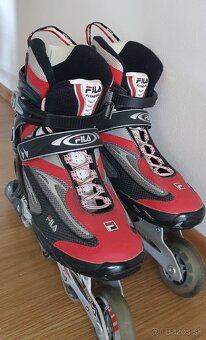 FILA kolieskové korčule 41 + chrániče - 3