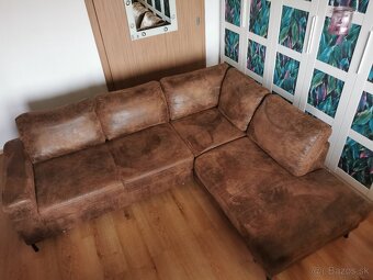 Rohová rozkladacia sedačka - 3