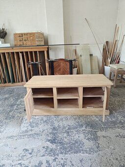 Dubová TV skrinka - 3