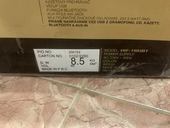 Nerozbalené retro HIFI Roadstar - 3