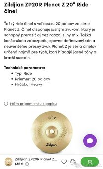 Zildjian planet Z 20 - 3