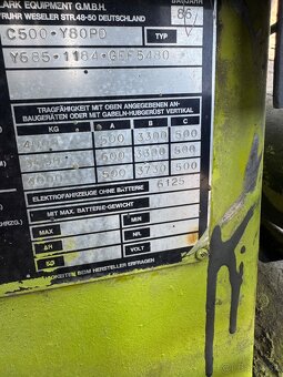 Vyzokozdvižný vozik Clark - 3