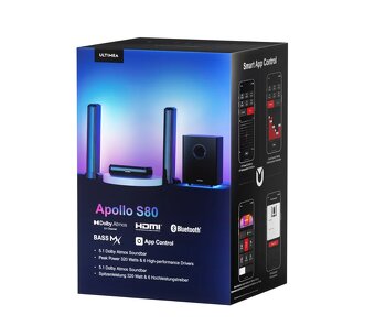 Predám soundbar Ultimea Apollo S80 Dolby Atmos - 3