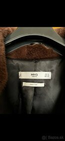 Hnedý kabát Mango - 3