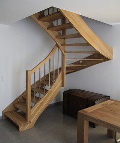 Drevené schody - 3