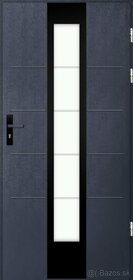 vchodové dvere - PVC fólia jednokridlove - 3
