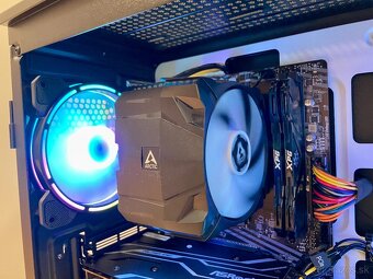 Herný PC -R5 3600,RX 6600 8GB,16GB RAM,128GB SSD,2TB HDD - 3