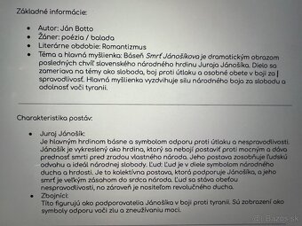 Poznámky z literatúry na maturitu + spracované povinné diela - 3
