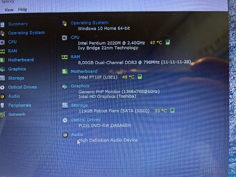Toshiba Satellite C50 s 15,6"HD LCD,Intel 2x2,4ghz,8gb,SSD - 3