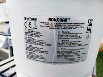Bestway pieskova filtracia, Intex ohrev a prislusenstvo - 3