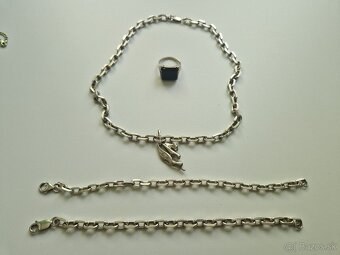 Strieborné Šperky mix - 3