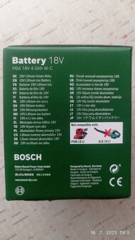 Akumlátor Bosch 18V 4Ah - 3