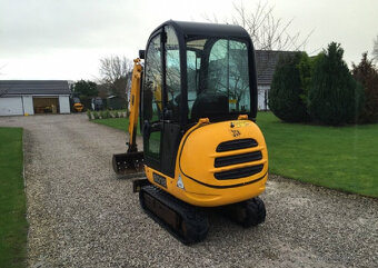 Ponukam minibager JCB 8018(príves v cene)20HP-1350mth - 3
