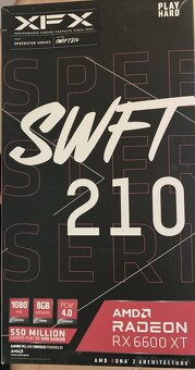 XFX Speedster SWFT 210 AMD Radeon™ RX 6600 XT - 3