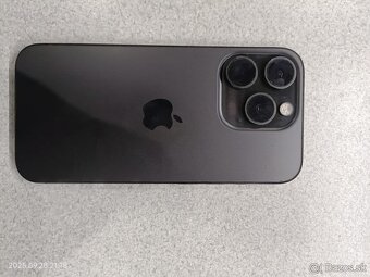iPhone 15 pró titanium black 128gb - 3