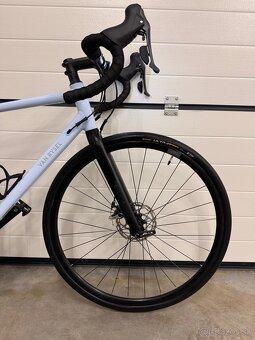 Cestný bicykel EDR AF Microshift Sword 2x10r svetlomodrý - 3