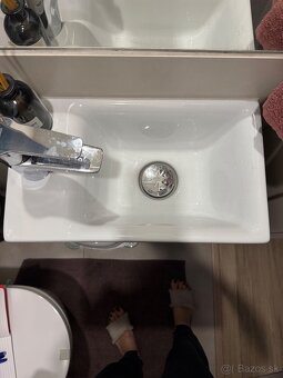 Skrinka s umývadlom na wc - 3