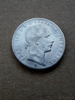 Zlatnik 1862 V, vzacny - 3