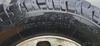 Dakar 235/75 R15 + elektrony na Pajero - 3