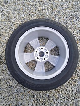 Alu 5 x 112 R 16 + letné pneu DOT 0425. - 3