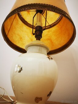 Starožitná stolová značená lampa - 3